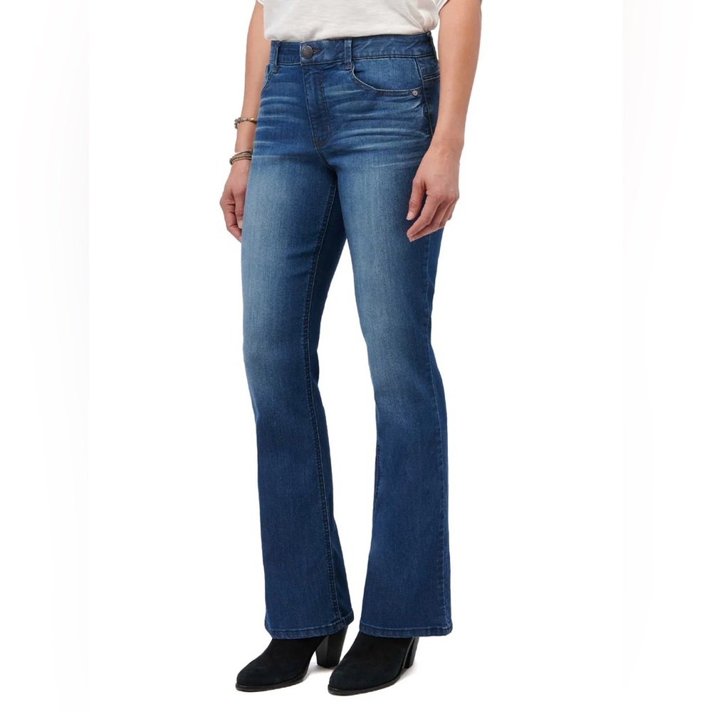 #265 ✔️Democracy "Ab"solution® Blue Denim High Rise Itty Bitty Bootcut Jean